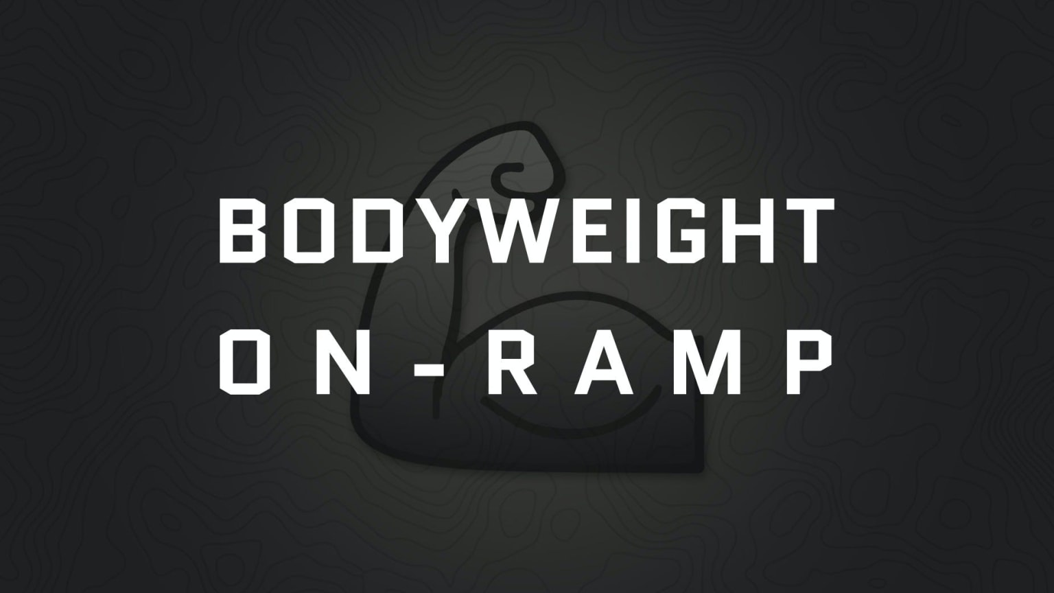 Varied Not Random Bodyweight On ramp